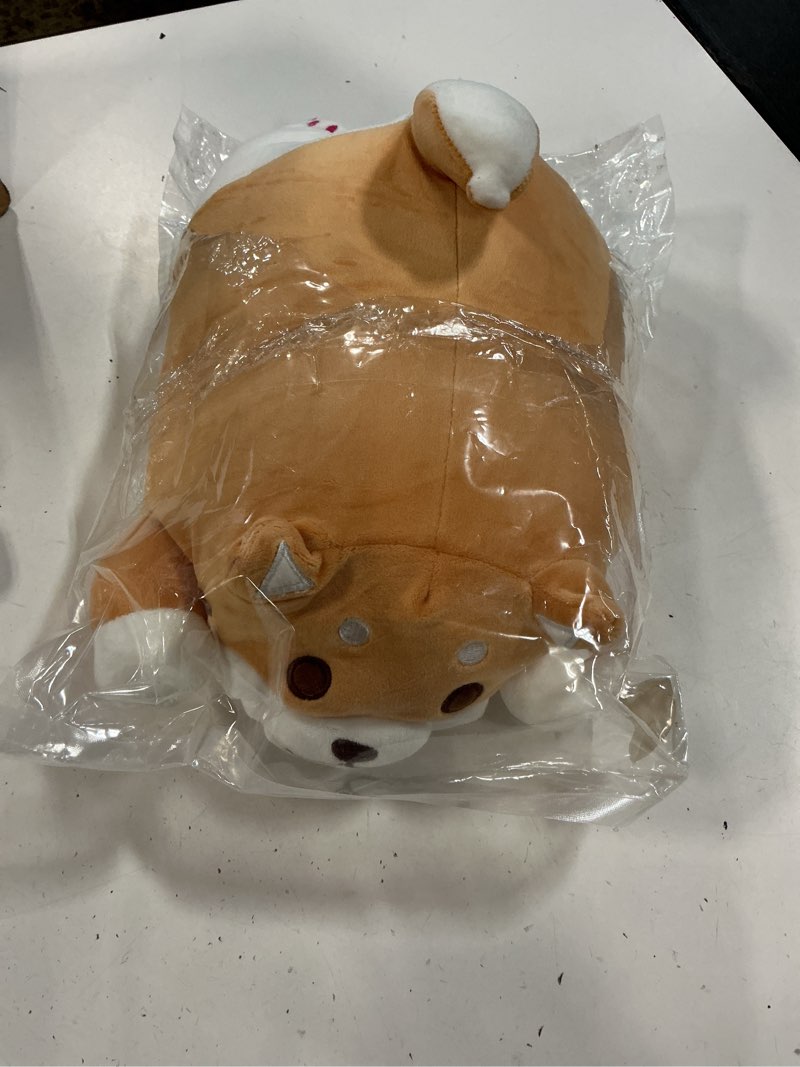 Condition photo showing Good Condition for plush puppy doll toy soft stuffed animal pillow toy for boys girls bedroom sofa bed birthday christmas gift