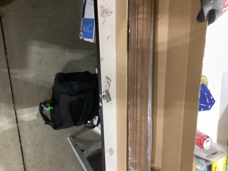 Condition photo showing New/Like New for LazBlinds No Tools No Drill Cordless Bamboo Roman Shades, Light Filtering Window Treatment, Roll Up Bamboo Blinds for Window 31'' W x 64'' H, Tuscan B Tuscan B 31'' W x 64'' H