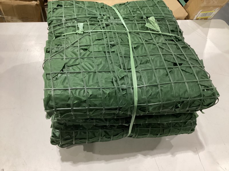 Condition photo showing Good Condition for atflis 4 pcs artificial ivy privacy fence screen, green faux greenery wall panels, 40x120 inches, uv-protected hedge backdrop for outdoor indoor garden patio balcony decor, privacy screen outdoor