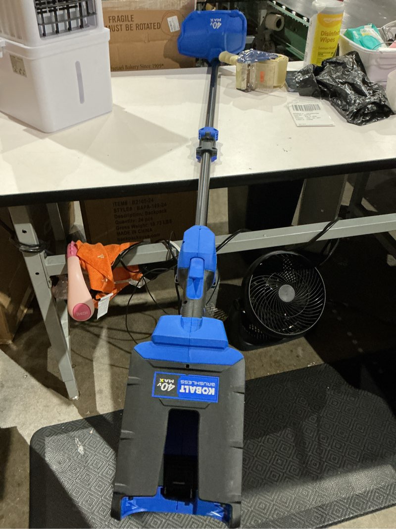 Condition photo showing As Is for kobalt 24-volt-battery string trimmers at lowes.com