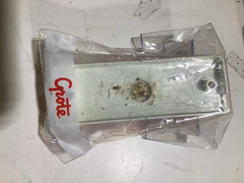 Condition photo showing As Is for Grote 53062 Sentry Sealed Marker Side Turn Light - Side Marker 1 Count (Pack of 1)