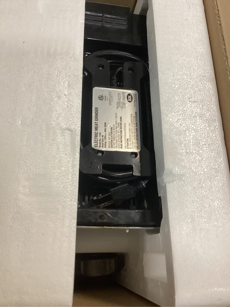 Condition photo showing As Is for lem mighty bite meat grinder