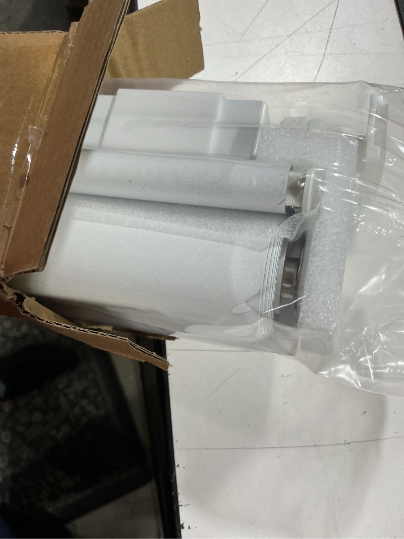 Condition photo showing Good Condition for lazblinds no drill blinds for indoor windows, blackout roller shades, cordless window blackout blinds, thermal insulated fabric uv protection for home and office, 29" w x 72" h, white blackout-white 29" w x 72" h