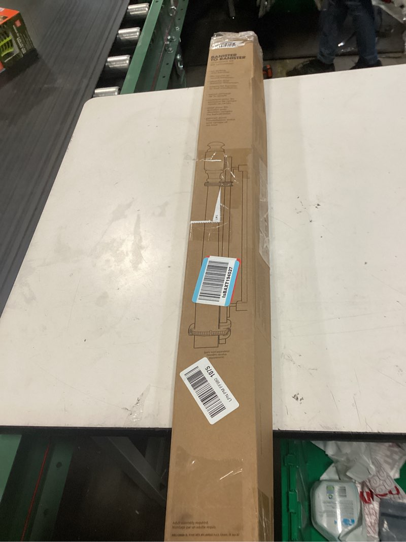 Condition photo showing New/Like New for summer infant banister to banister gate mounting kit - fits round or square banisters, accommodates most hardware & pressure mount baby gates up to 37” tall, gate sold separately 37 inch - 2 count (pack of 1)