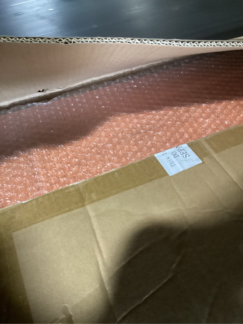 Condition photo showing New/Like New for hoolerry 5 pcs wire shelf covers foamed pvc wire rack covers for removable closet (not wood) pantry shelves for cabinet bathroom kitchen shelving decoration(dark wood color,32x12inch) 32 x 12 inch dark wood color
