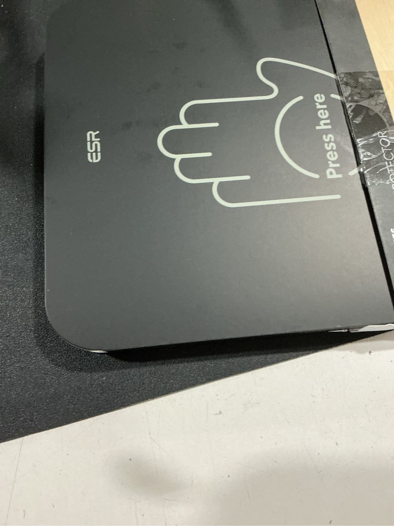 Condition photo showing Good Condition for esr 2 pack screen protector for ipad pro 11 inch (m5/m4) 2025/2024, 9h tempered glass film with ultra fit tray, scratch resistant, hd clarity, bubble free application, apple pencil support pro 11'' (m5/m4) 2025/2024 2 pack