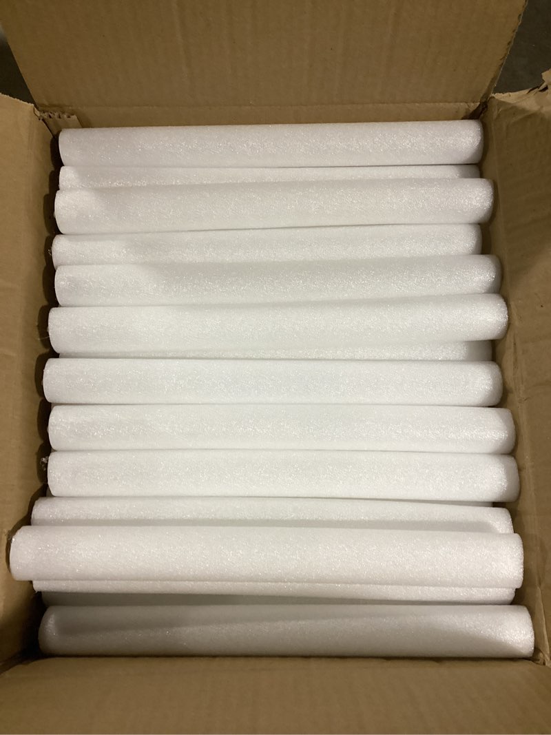 Condition photo showing Good Condition for 48Pack LED Glow Foam Sticks Bulk,Light Up Glow Sticks with 3 Flashing Modes,White Glow Wands Party Pack,Glow In The Dark Party Supplies for Easter,July 4th, Wedding,Birthday,Concert