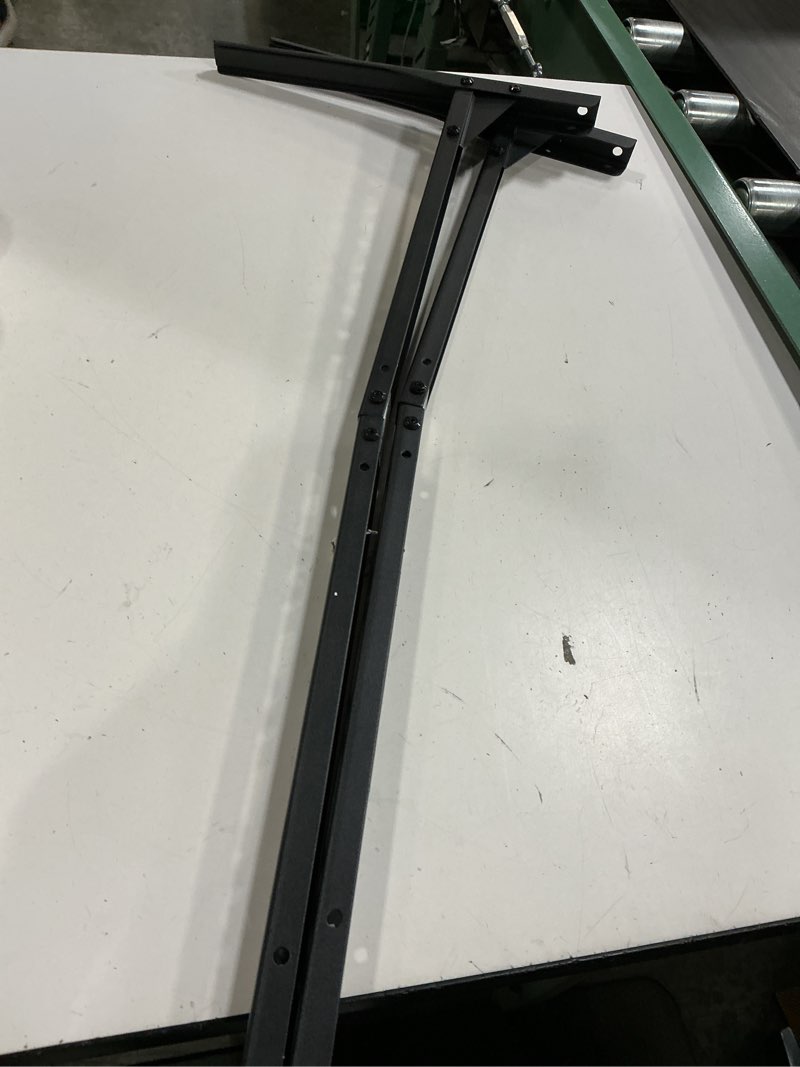 Condition photo showing As Is for rfiver universal tv stand for 20-70 inch flat curved tvs, height adjustable table top tv stand, tv feet with cable management,steel replacement tv legs holds up to 110 lbs, max vesa 800x600mm, black 20"-70"
