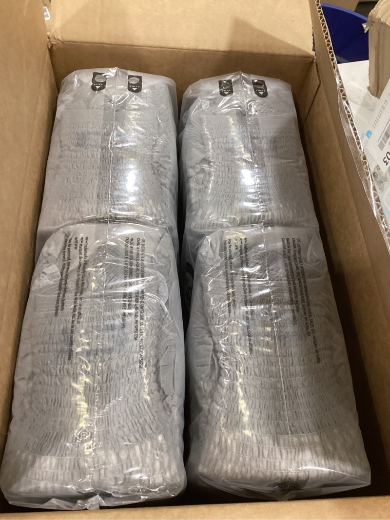 Condition photo showing New/Like New for Depend Fresh Protection Adult Incontinence Disposable Underwear for Men - Maximum Absorbency - L - Gray - 72ct