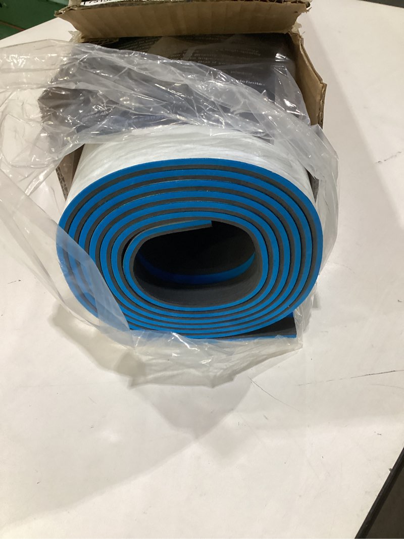 Condition photo showing As Is for FOCEAN Boat Flooring EVA Foam Boat Decking Faux Teak Marine Flooring Marine Mat Sheet for Motorboat RV Yacht Kayak Surfboard'', Grey with Blue Lines, SIMILAR TO STOCK PHOTOS