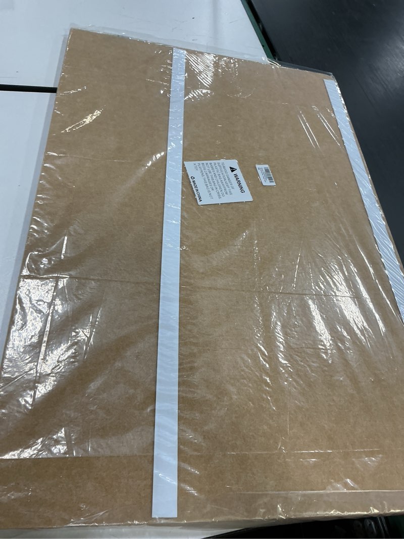 Condition photo showing Good Condition for Large Bulletin Board, 48 x 36 Inches Felt Board Pin Board for Wall, 4pcs Foldable Decorative Large Cork Board with Self-Adhesive Tape, Photo Display Board for Office, Includes 20 Push Pins, Beige Beige 48" x 36"