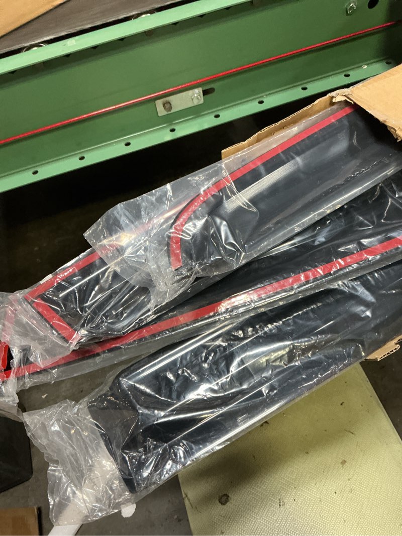 Condition photo showing Good Condition for tape on wind noise reduction rain guards for 2017-2022 kia sportage, 4-piece side window visors, uv resistant & weatherproof, no drill installation