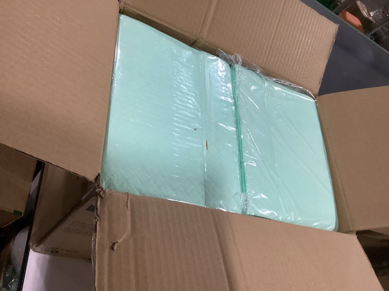 Condition photo showing New/Like New for medline super absorbent underpad, 36" x 36", 50 count, extra large disposable incontinence pads, protective bed pads, chucks, for kids, adults, elderly, furniture & surface protection pee pad 36 inches x 36 inches (50 count)