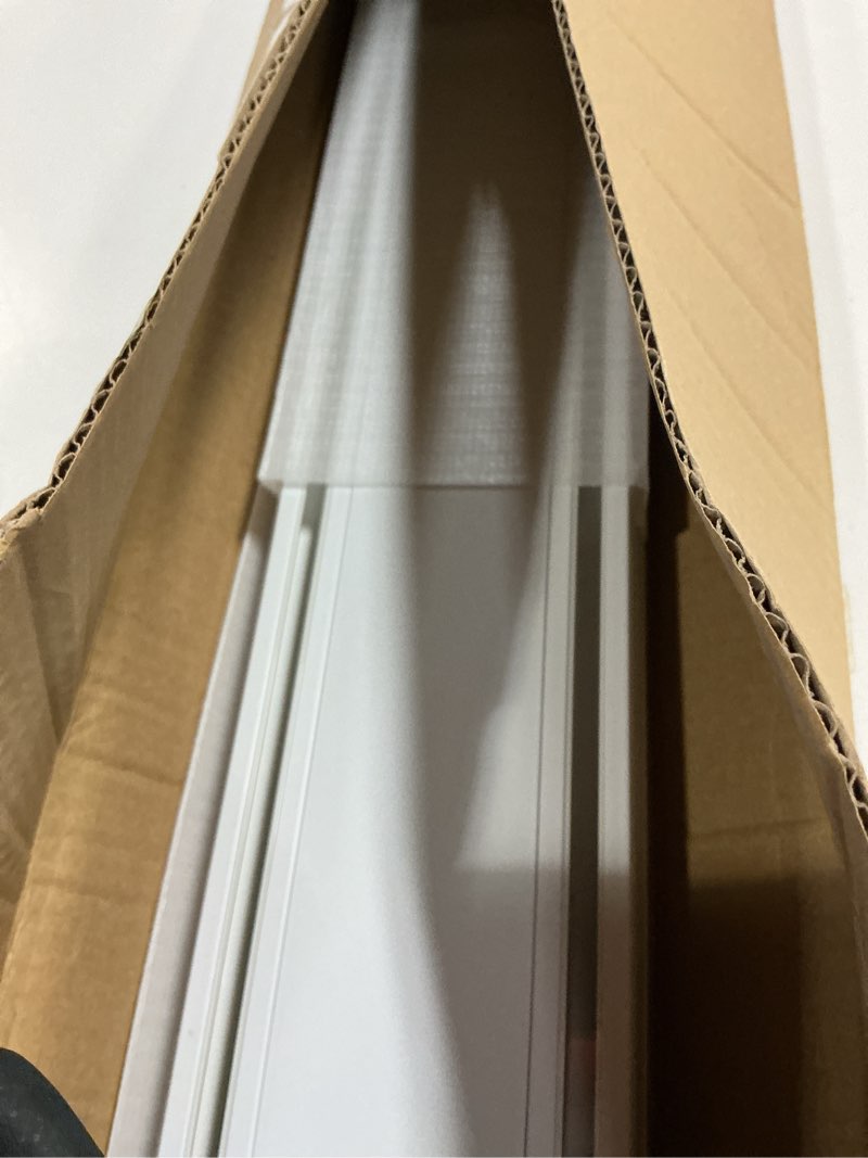 Condition photo showing Good Condition for Double Row Curtain Track Ceiling Mounted, Silent Heavy Duty Curtain Track System, Sliding Rails for Curtains, Room Divider for Bedroom Living Room Hospital (White, 1.8m(5.9ft)) 1.8m(5.9ft ) White