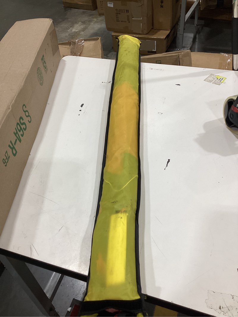 Condition photo showing As Is for surface marker buoy delux yellow