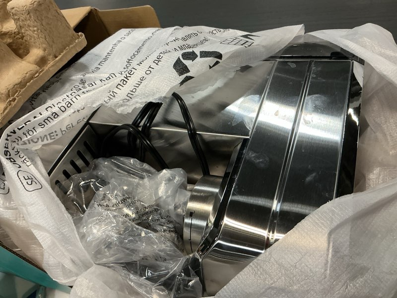 Condition photo showing As Is for CASABREWS 5418 PRO Espresso Machine 20 Bar, Upgraded Espresso Maker with Powerful Steam Milk Frother, Stainless Steel Coffee Machine with Fast Heating System for Cappuccino, Latte, Silver A-Silver