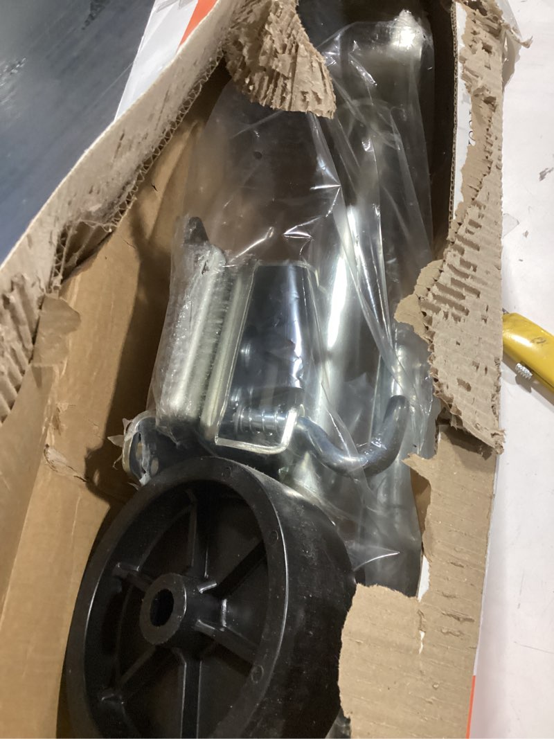 Condition photo showing Good Condition for 2000 lbs trailer jack with dual wheel, heavy duty swivel boat jack, 12" lift, bolt-on tongue trailer jacks for rv boat trailers, silver 2000lbs silver