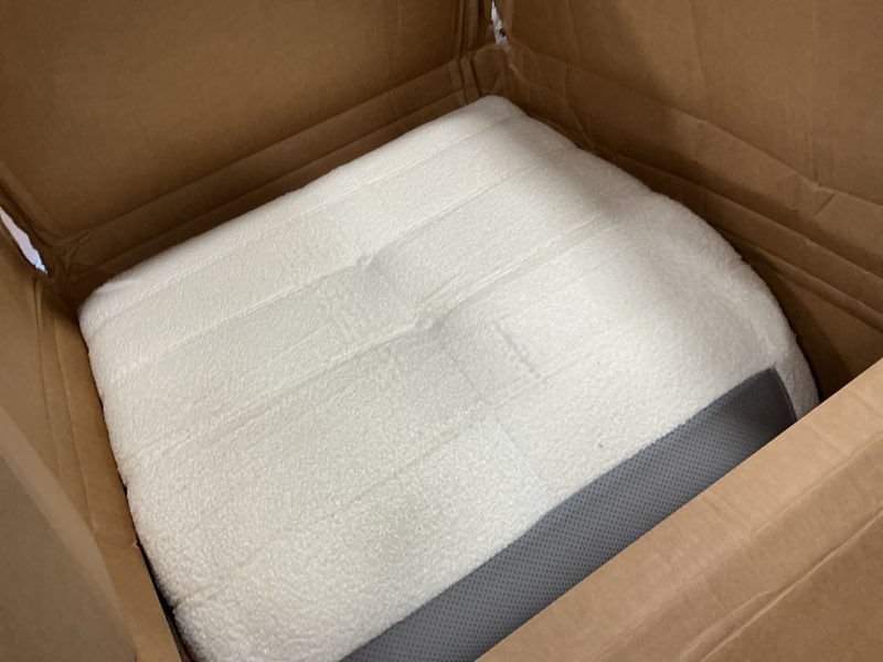 Condition photo showing Good Condition for Bean Bag Chair, Fireside Chair Bean Bag Sofa for Adults, Bean Bag Chairs for Teens with High-Resilience Foam, Memory Foam & Non-Slip Base Bean Bag for Living Room, Bedroom, Office (Teddy, Beige) Beige Teddy Single