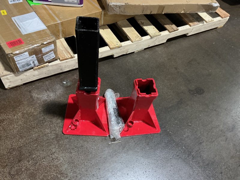 Condition photo showing As Is for SUNEX TOOLS 1522A 22-Ton Jack Stands, Pair