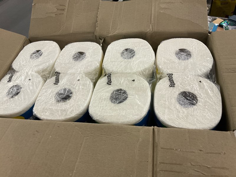 Bounty Paper Towels 8 rolls