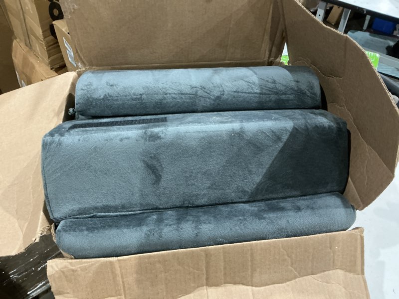 Condition photo showing Good Condition for similar to not exact  enitya back pillow for bed sitting up,reading pillow with armrests & big pockets for adults,upright pillow for resting,watching tv,nursing,recovery,gaming,grey grey medium(5'1\"-5'10\")