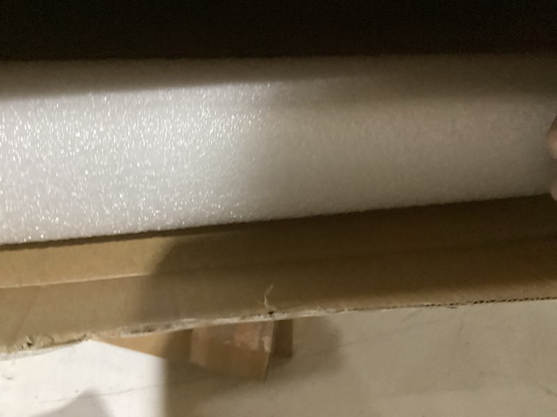Condition photo showing As Is for bescrcl 18x24 poster frame, picture frames for wall, single, brown brown 18x24
