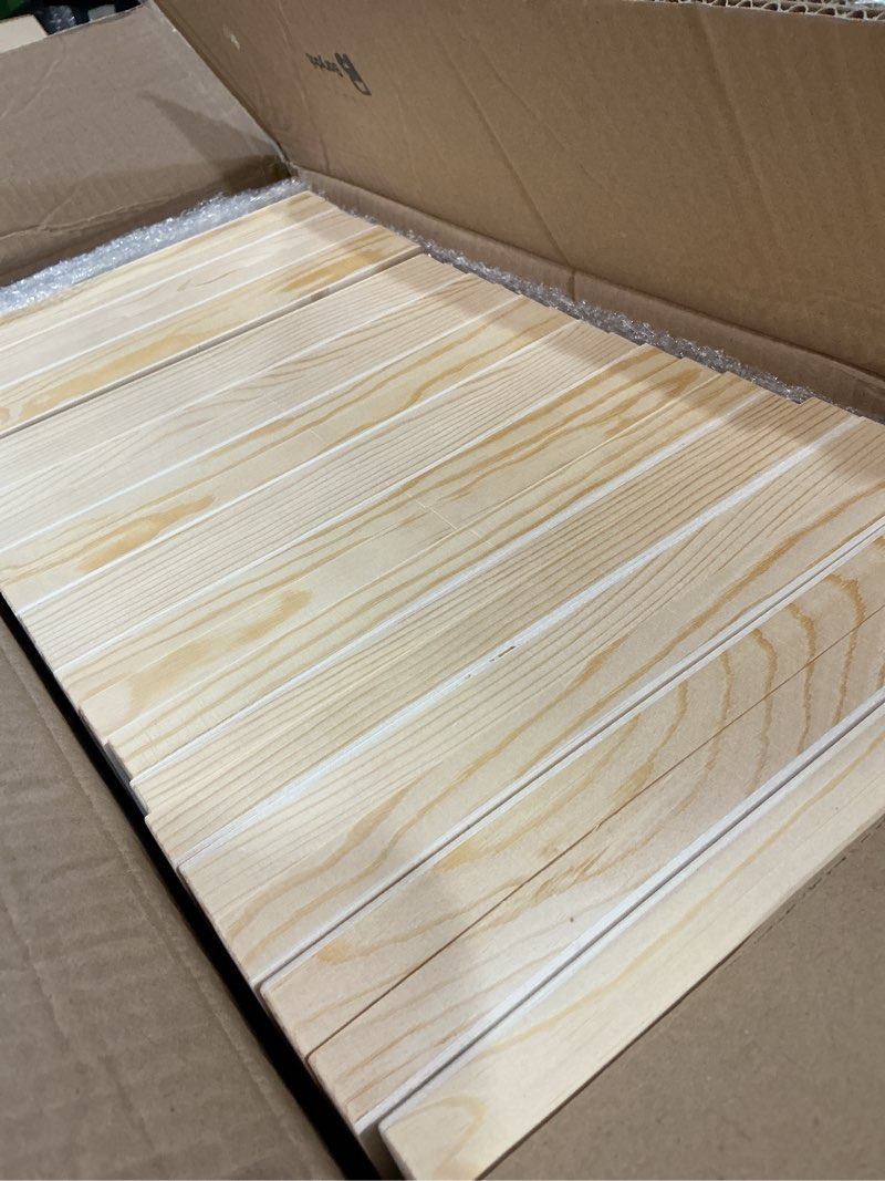 Condition photo showing Good Condition for Barydat 24 Pcs Wood Panels for Painting 10'' x 10'' Unfinished Wood Canvas Board Artist Wall 0.79'' Deep Wooden Cradled Canvas Panels for Painting Pouring Arts Use with Oils, Acrylics
