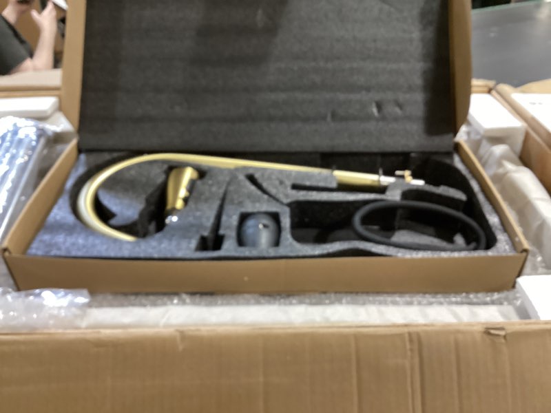 Condition photo showing Good Condition for 33x19 black drop in kitchen sink with faucet - 33 inch drop in kitchen sink workstation, 10 inch deep black stainless steel single bowl sinks with accessories ?33x19x10 inch gunmetal black