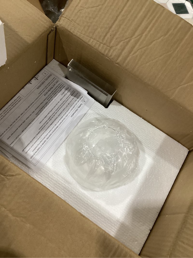Progress lighting Brushed nickel light