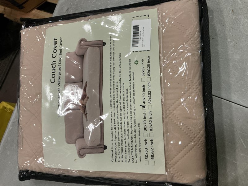 Condition photo showing Good Condition for waterproof dog bed cover pet blanket, soft couch cover for dogs washable, non-slip dog blanket protect furniture couch sofa car for puppy large dogs cat (52x82 inch, beige)