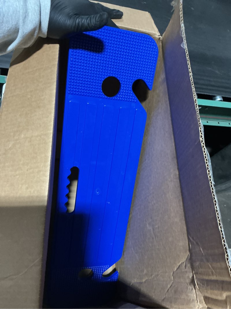 Condition photo showing Good Condition for YHK Transfer Board and Slide Board, Plastic Slide Board for Transferring, Slide Assist Device for Seniors Transfer to Wheelchair, Bed, Toilet, Car, 30"*7.9"*0.55", Hold up to 440 lbs, Blue Straight