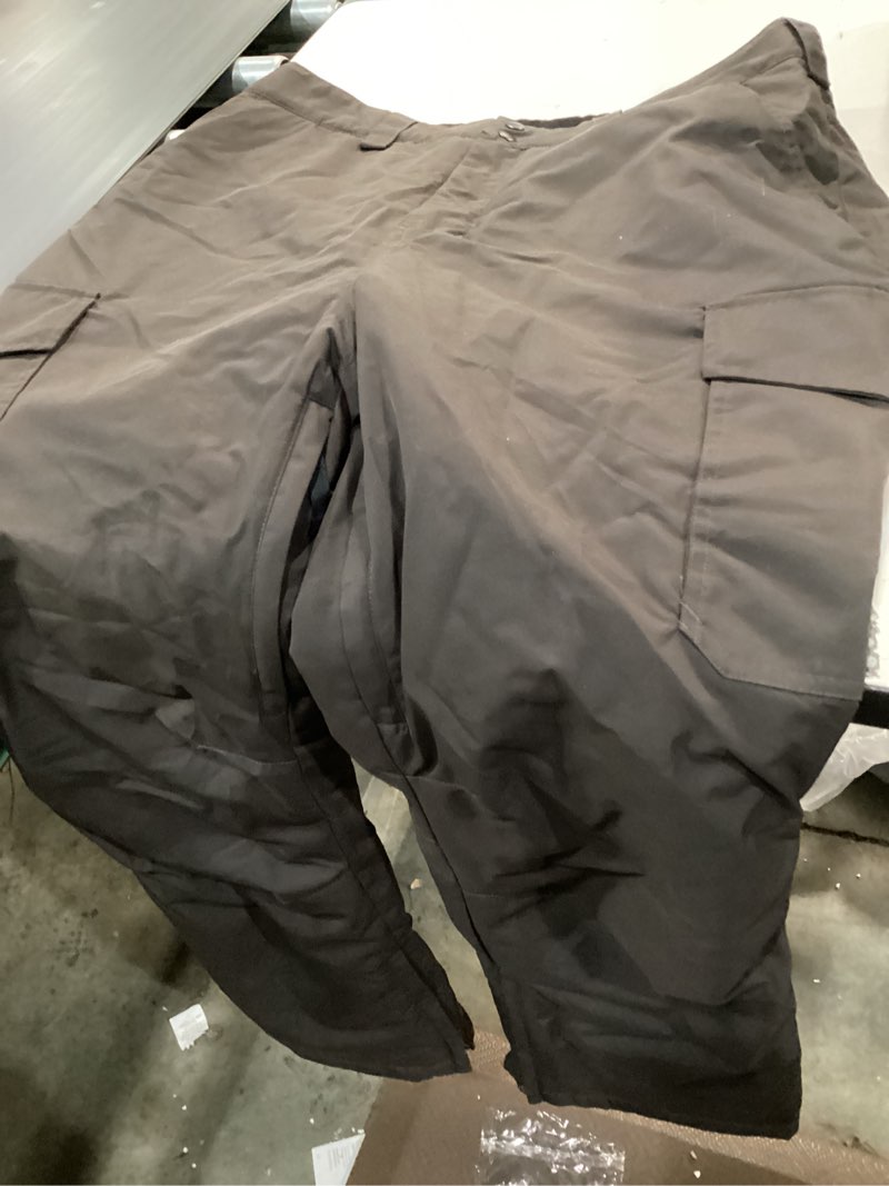 Condition photo showing Good Condition for Men's Snow Pants Waterproof Insulated for Winter Outdoor Skiing Snowboarding Ski Pant Large Brown