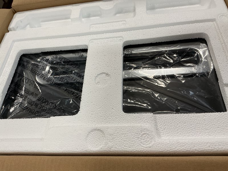 Condition photo showing As Is for Hamilton Beach - 2-Slice Toaster Oven - Stainless Steel