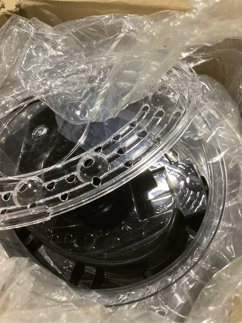 Condition photo showing Good Condition for Hamilton Beach Digital Electric Food Steamer & Rice Cooker for Quick, Healthy Cooking for Vegetables and Seafood, Stackable Two-Tier Bowls, 5.5 Quart, Black & Stainless Steel Black & Stainless Steel Stackable Two-Tier Bowls, 5.5 Quart