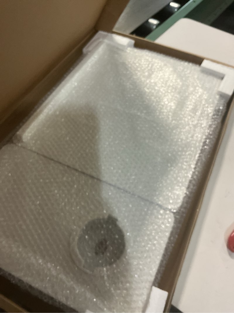 Condition photo showing New/Like New for Lap Desk for Couch/Sofa/Floor, 5-Angle Adjustable Bed Desk with Foldable Legs &Cup Holder, Light Weight Bed Tray Table for Writing/Eating/Reading, Portable Laptop Stand for Adults, Kids White