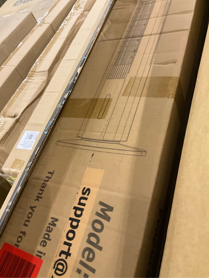 Condition photo showing New/Like New for Windowless Portable Air Conditioners, 35" Evaporative Air Cooler w/1.2L Water Tank, 3 Ice Packs, 7H Timer, 60° Swing, No Hose No Window Needed Black