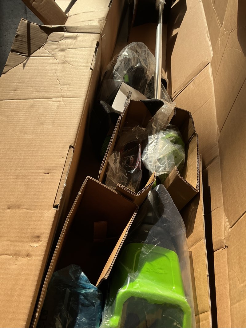 Condition photo showing Good Condition for Greenworks 82V 16" (1.5kW) Brushless Cordless String Trimmer, 2.5Ah Battery and Dual Port Charger (Great for Landscapers and Professionals) 82V 16" Trimmer(2.5Ah)