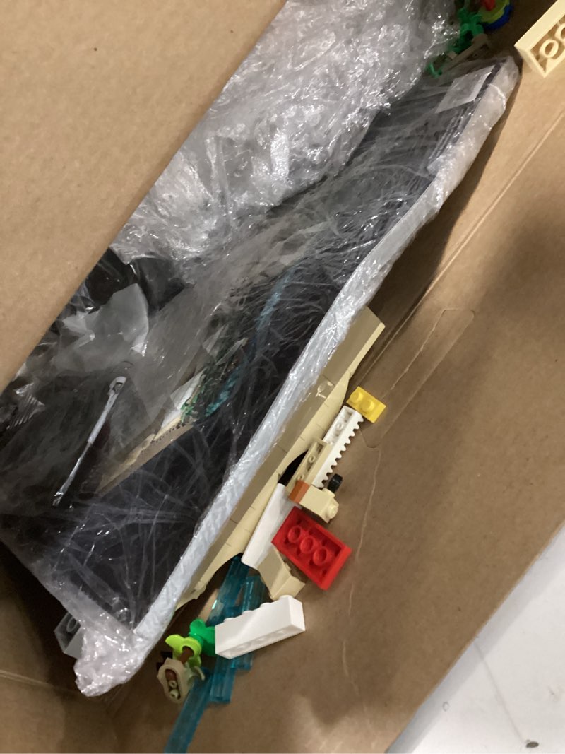 Condition photo showing As Is for LEGO Architecture Great Pyramid of Giza Set 21058, Home Décor Model Building Kit, Creative DIY Activity, Famous Landmarks Collection Green