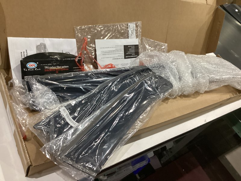 Condition photo showing Good Condition for outside-mount rain guards window visors for 2019-2026 silverado &gmc sierra 1500,2020-2026 silverado & gmc 2500hd-3500hd crew cab truck accessories dark smoke 4pcs set with thicker medium?full-size? 2019-2026 silverado &gmc 1500 crew cab
