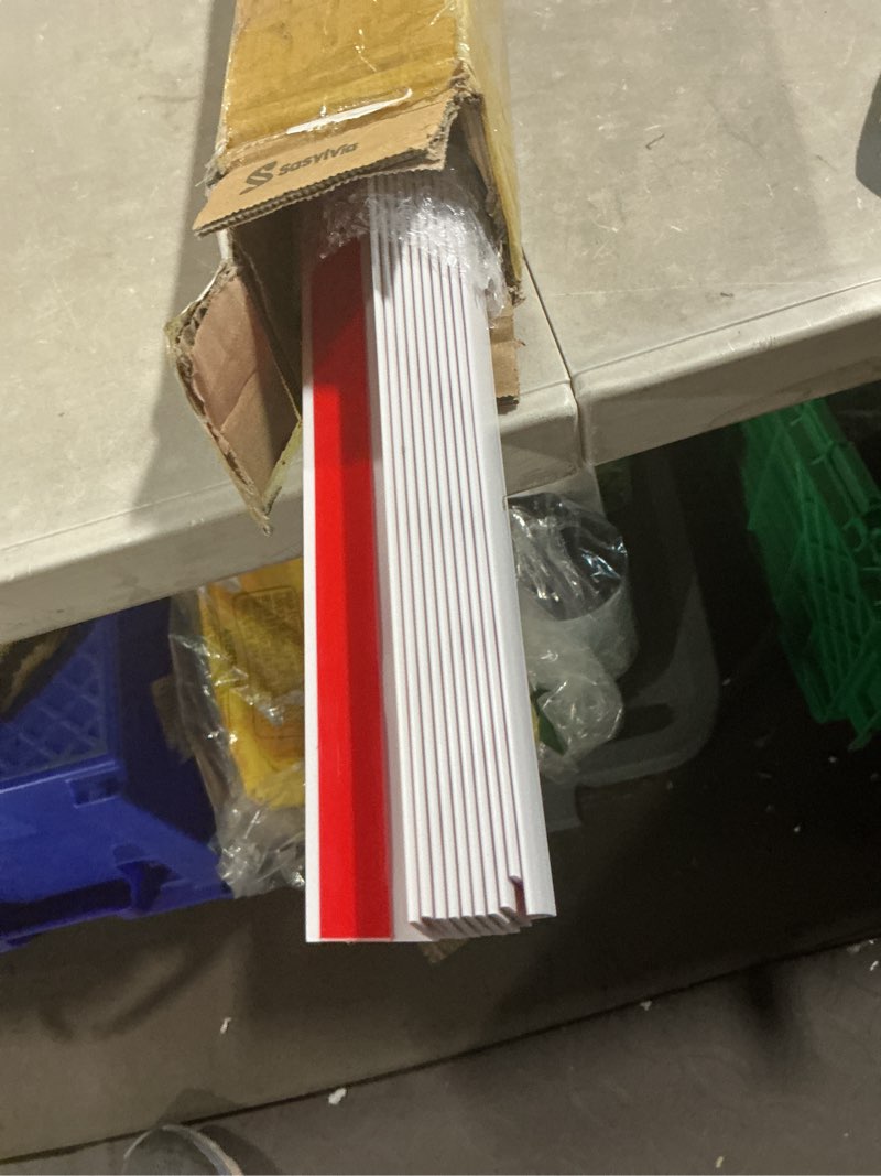 Condition photo showing Good Condition for sasylvia 10 pcs wall corner protector guards, 1-1/8 x 48 inches self adhesive vinyl corner trim molding, avoid scratching scuffs, ease install & cleaning for door countertop furniture protection 1-1/8 x 48 inches 10