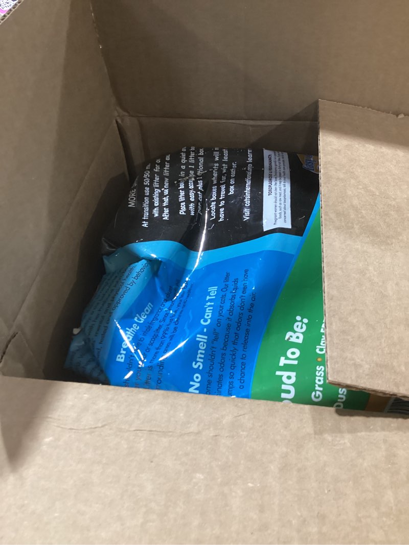 Condition photo showing As Is for SmartCat All Natural Clumping Cat Litter, 20 Pound (320oz 1 pack) - Alternative to Clay and Pellet Litter - Chemical and 99% Dust Free - Unscented and Lightweight 20-Pound