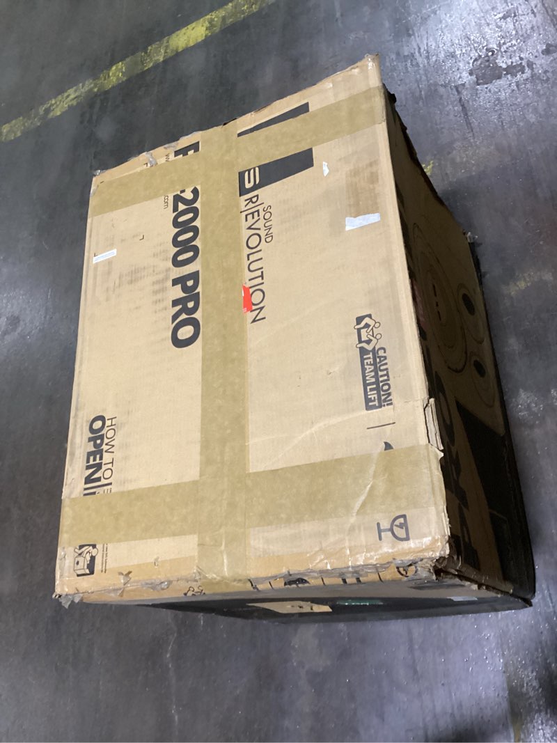 Condition photo showing As Is for SVS PB-2000 Pro 12" Ported Subwoofer (Premium Black Ash)