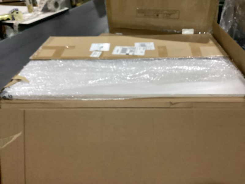 Condition photo showing As Is for calpalmy (2-pack) 24 x 36 clear acrylic sheet plexiglass 1/4” thick; use for craft projects, signs, display cases, sneeze guard and more; cut with cricut, engraver, power saw or hand tools 24x36", 1/4" thick clear 2