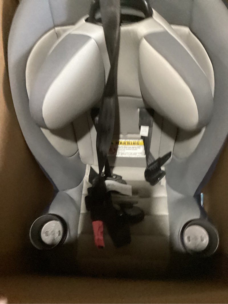 Condition photo showing Good Condition for safety 1st ellaris 3-in-1 convertible car seat, slim fit design, rear & forward-facing, 5-position headrest, 3-across fit, travel-friendly with machine-washable seat pad, london blue