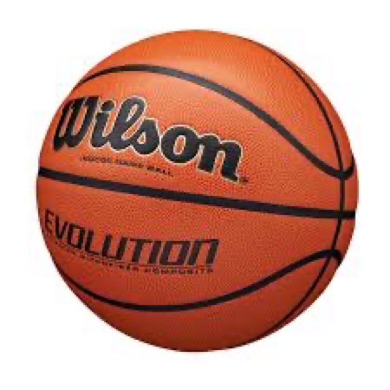 WILSON Evolution Game Basketball - Game Ball, Size 7 - 29.5"