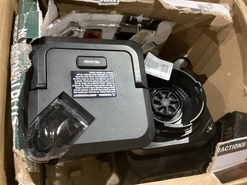 Condition photo showing Good Condition for ninja bn751 professional plus duo blender, 1400 peak watts, 3 auto-iq programs for smoothies, frozen drinks & nutrient extractions, 72-oz. total crushing pitcher & (2) 24 oz. to-go cups, black 72 oz. blender + 24 oz. cups