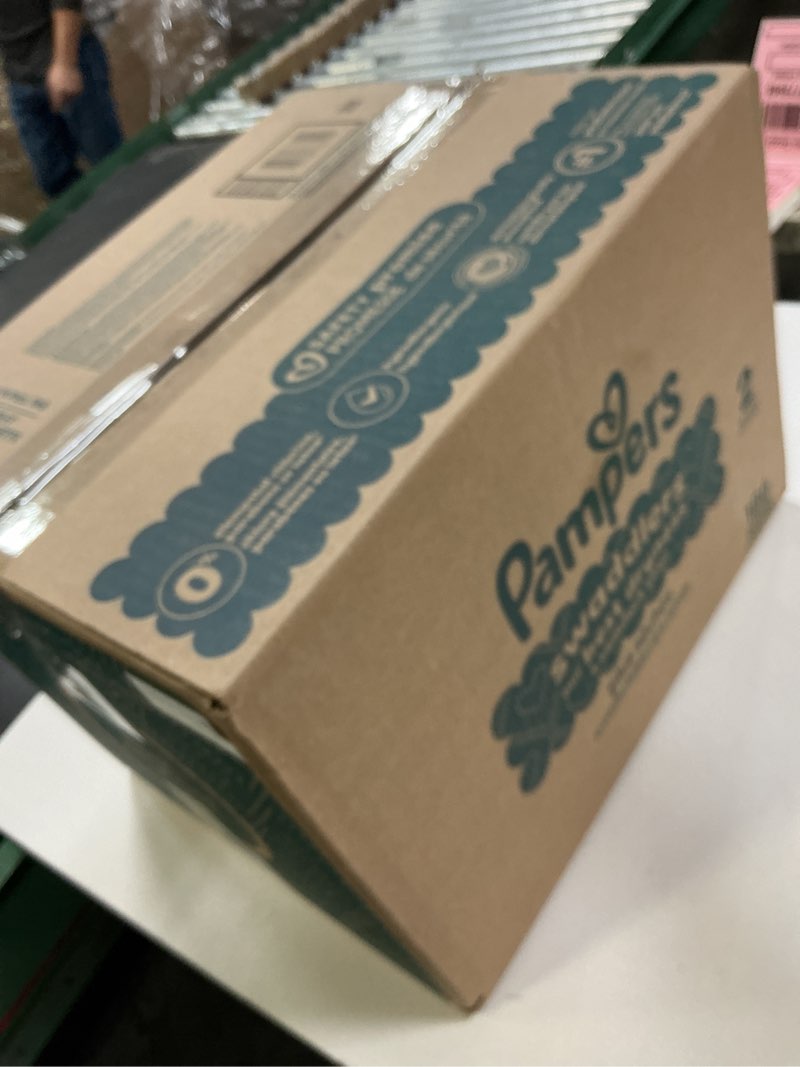 Condition photo showing New/Like New for Pampers Baby Diapers - Swaddlers - Size 2, 186 Count, Ultra Absorbent Disposable Infant Diaper