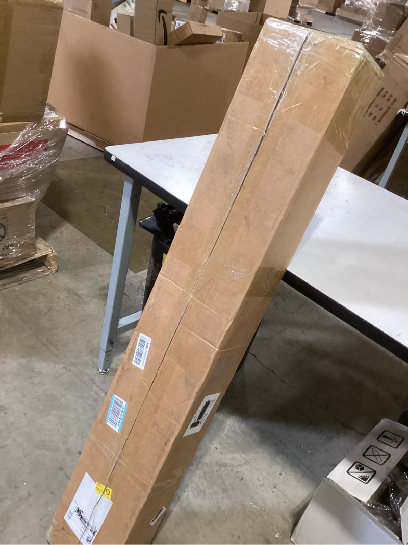 Condition photo showing Good Condition for air conditioner fence 2 panels, 48" w x 48" h outdoor trash can fence, easy assembly decorative privacy screen for ac units & pool equipment 48"w x 48"h-2 panels horizontal