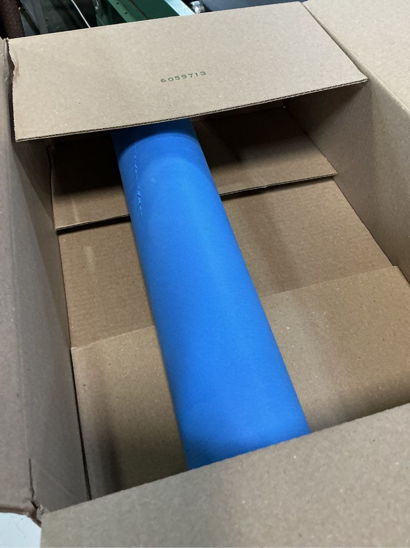 Condition photo showing As Is for foam roller back leg muscle pain - small size hard density eva muscle recovery roll ø3.75"x18" for physical therapy, helps as spine cracker stretcher