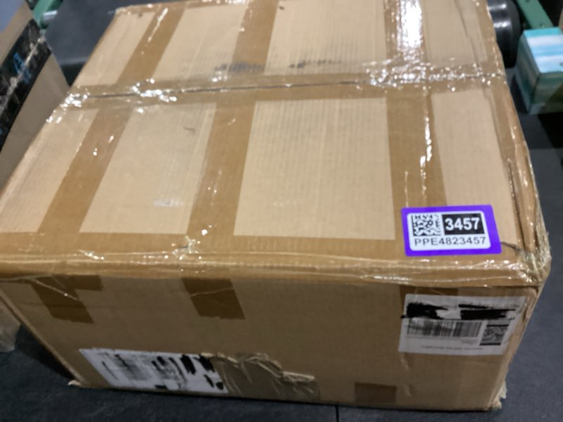 Condition photo showing New/Like New for stain resistant washable area rug 4x6 living room throw rugs soft faux wool non-shedding low-pile floor carpet for dining laundry room bedroom bed side, olive cp-03 4' x 6' (rectangular)